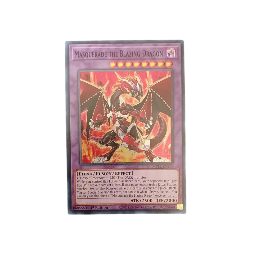 Masquerade the blazing dragon (Super)