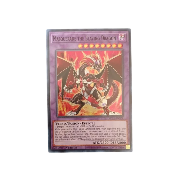 Masquerade the blazing dragon (Super)
