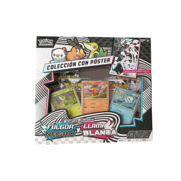 Fulgor Negro y llama Blanca Colección con póster