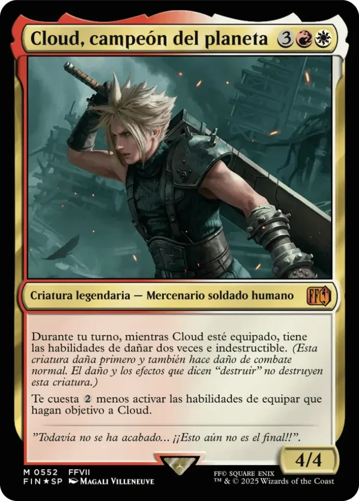 Cloud, Campeón del planeta