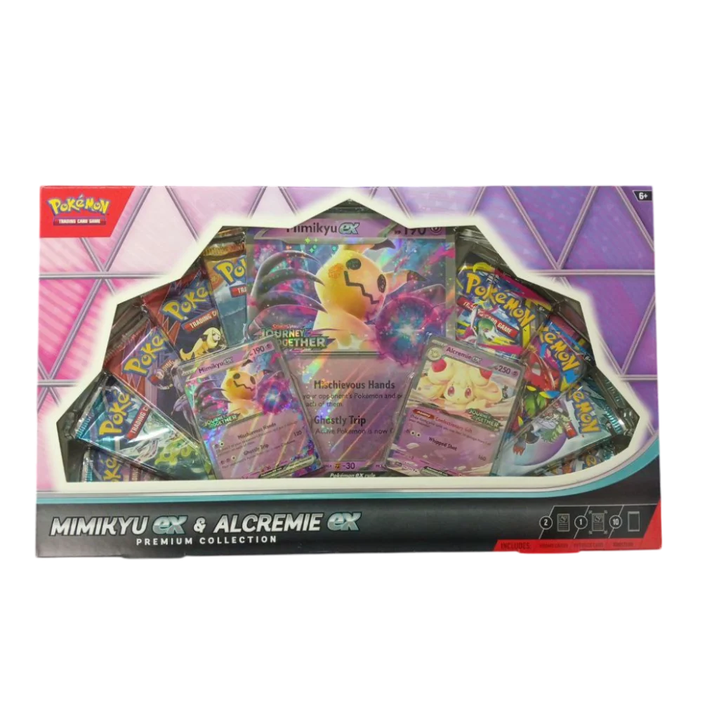Mimikyu ex & Alcremie ex premium Collection