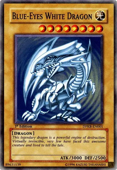 Figura Dragón blanco de ojos azules 2 Carta del Dragon Blanco de Ojos azules pose clasica