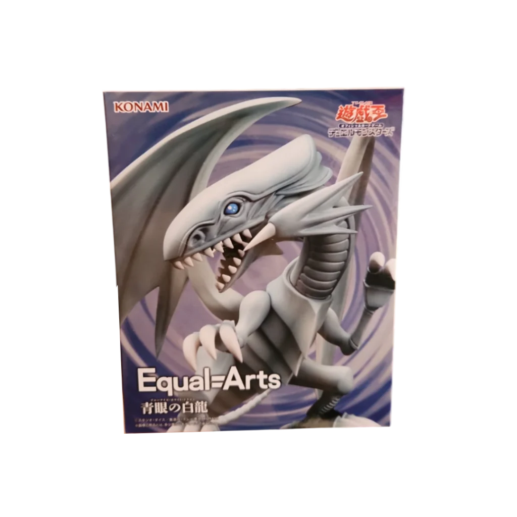 Figura Dragón blanco de ojos azules