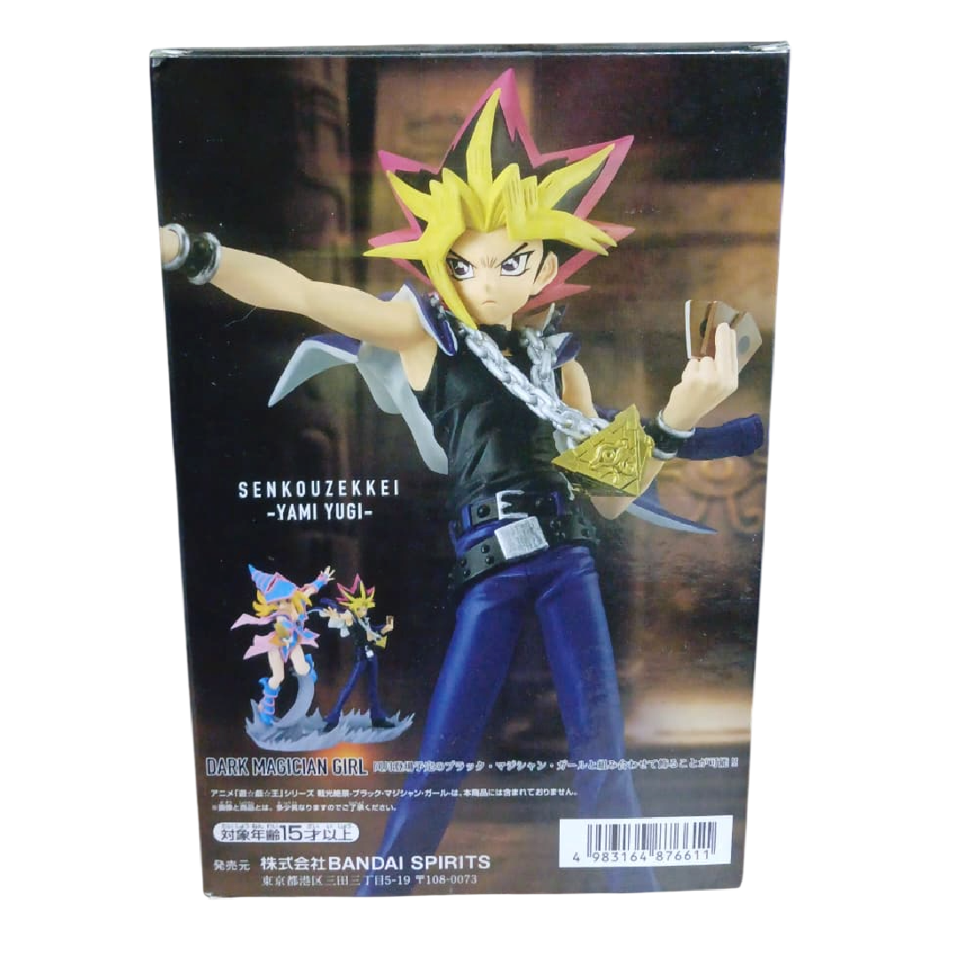 Figura Yami Yugi Senkozekkei 2 Figura Yami Yugi Senkozekkei respaldo caja